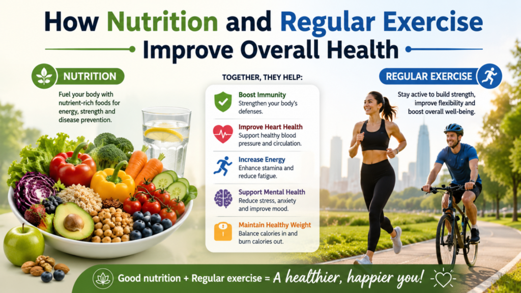 How Nutrition and Regular Exercise Improve Overall Health