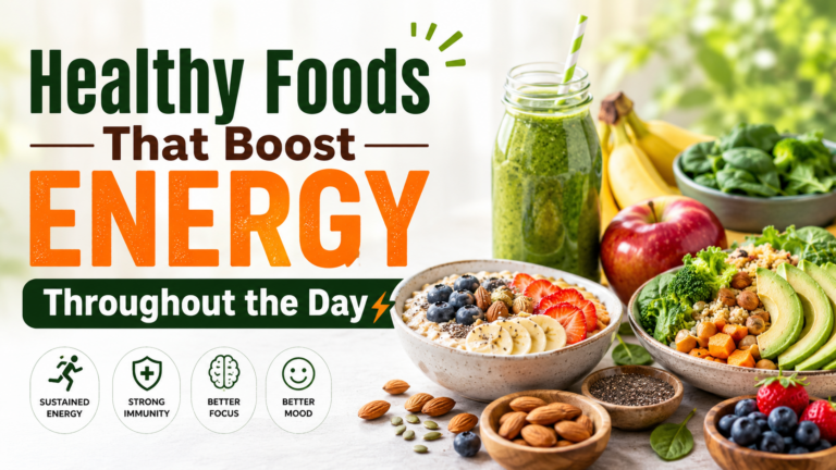 Healthy Foods That Boost Energy Throughout the Day
