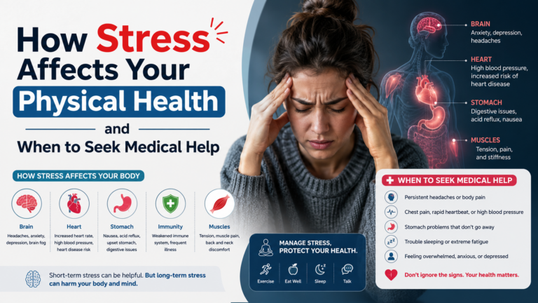How Stress Affects Your Physical Health and When to Seek Medical Help
