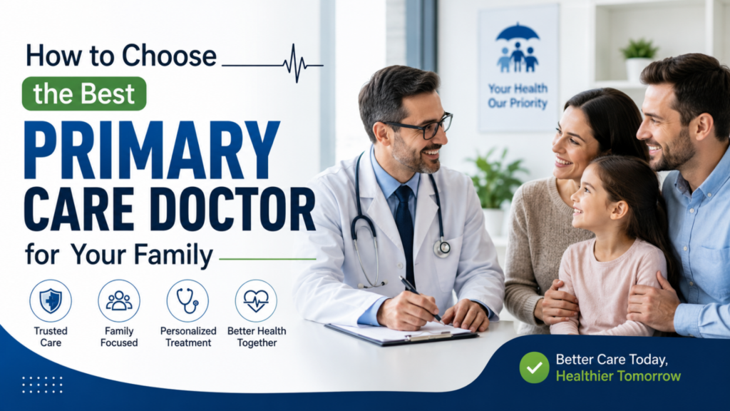 How to Choose the Best Primary Care Doctor for Your Family