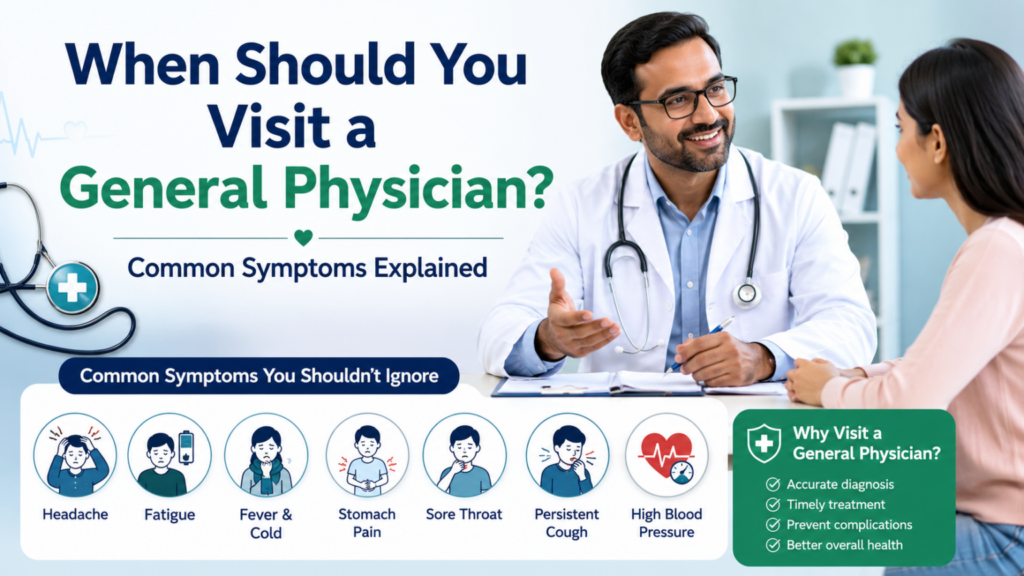 When Should You Visit a General Physician? Common Symptoms Explained